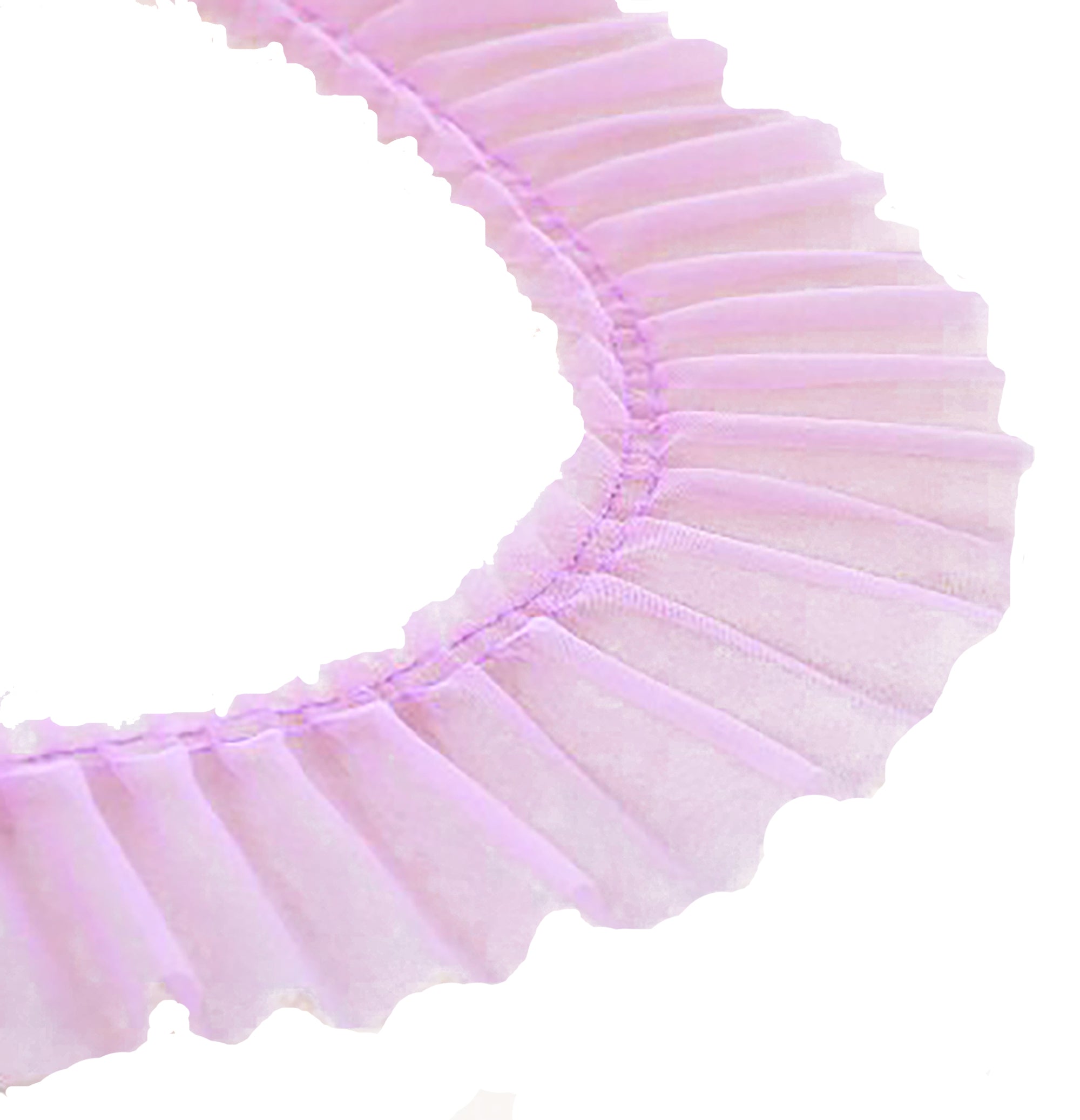 Tulle Pleated Ruffle Trim 10 cm Wide - Sold by the Yard