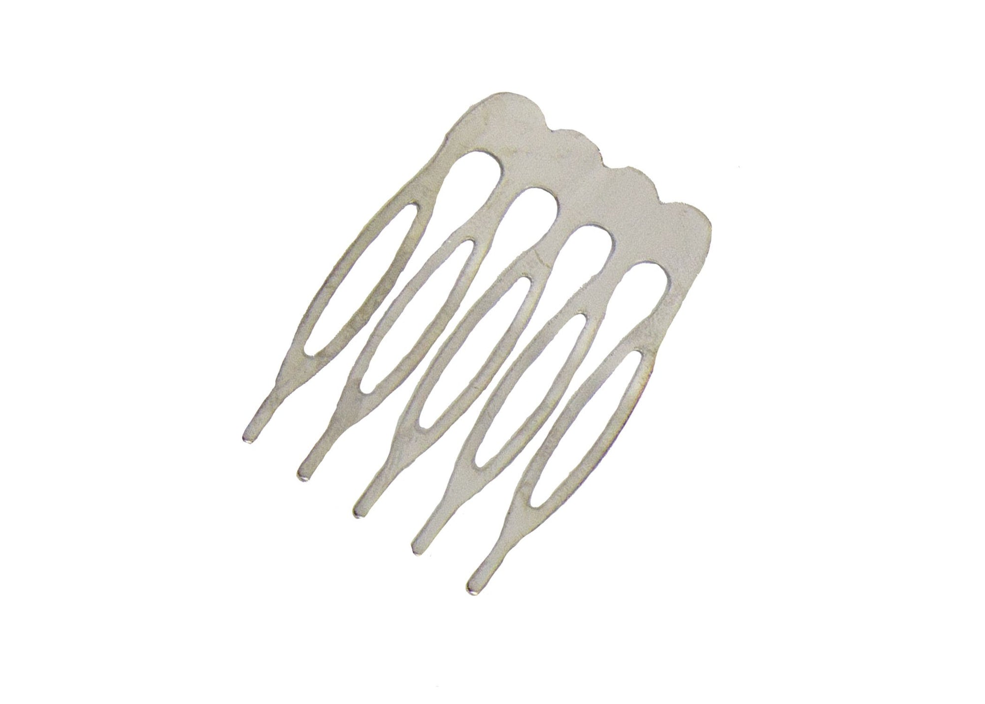 Metal Millinery or Veil Hair Comb 1" Wide - 10 Pieces - Humboldt Haberdashery
