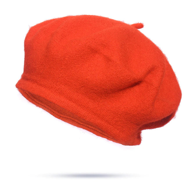 100% Wool Beret Hat