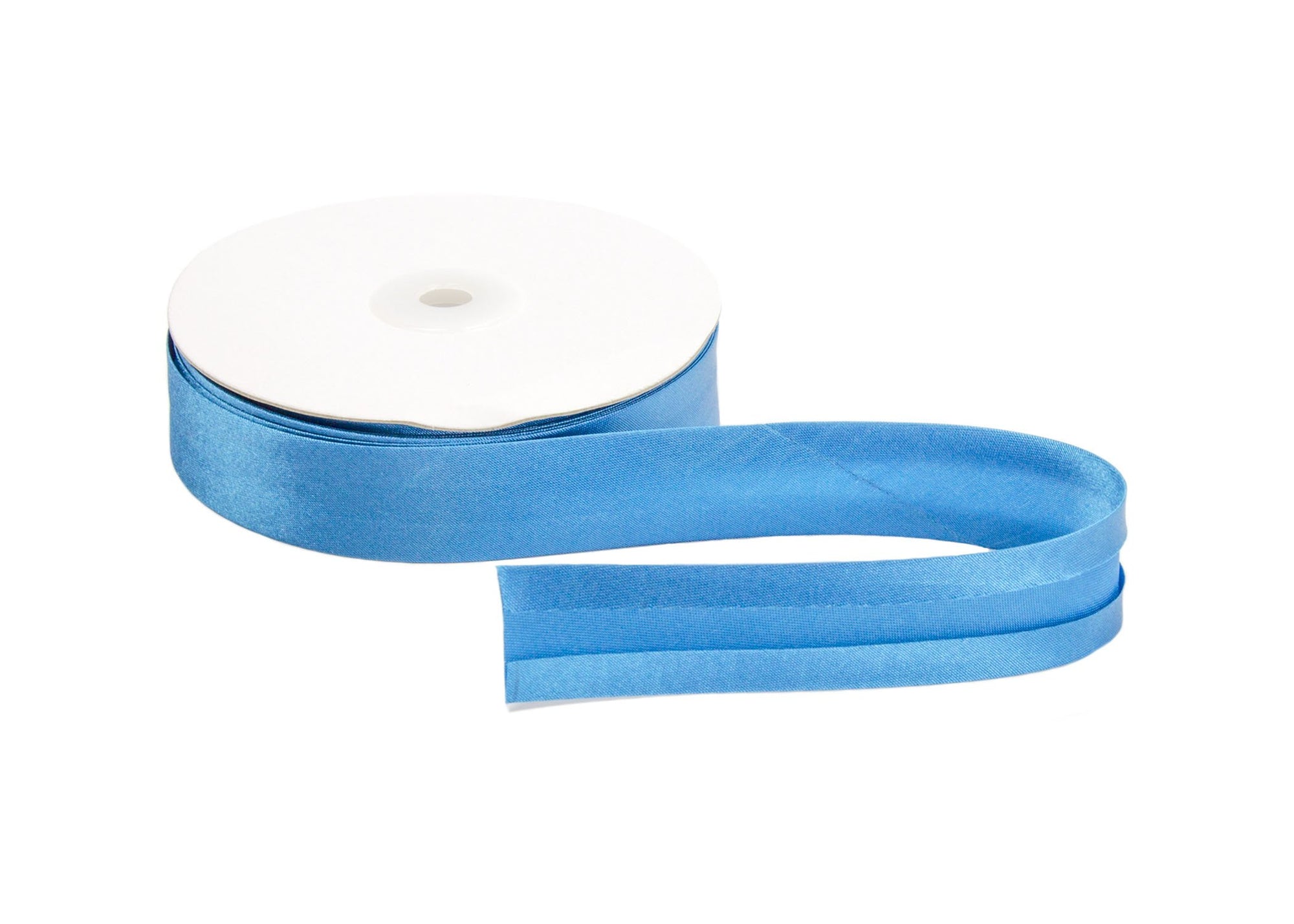 Satin Ribbon Bias Tape 25 mm Single Fold - Sold by the Yard - Humboldt  Haberdashery