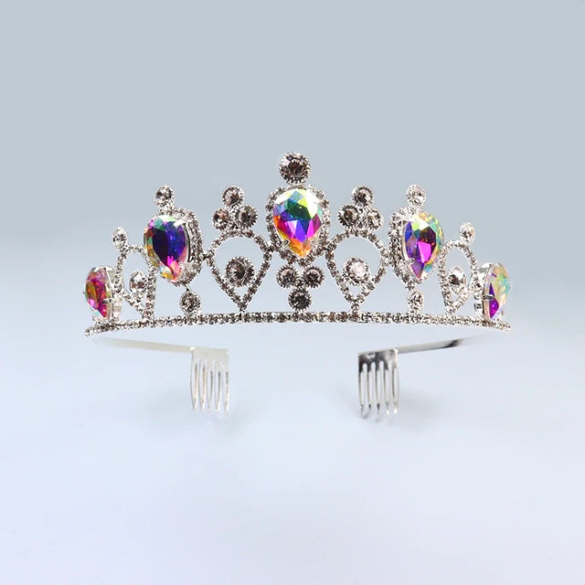Colored Crystal Tiaras